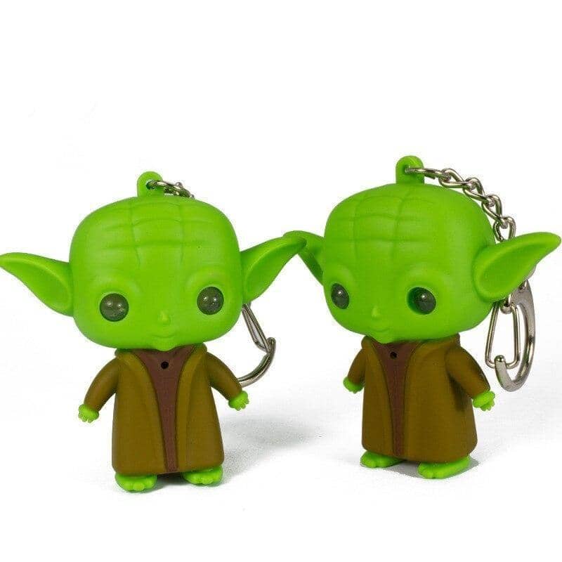 Porte-Clé Original Maître Yoda Vert